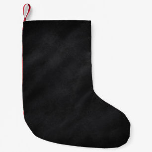 Retro Schwarze Khalkboard Textur Kleiner Weihnachtsstrumpf