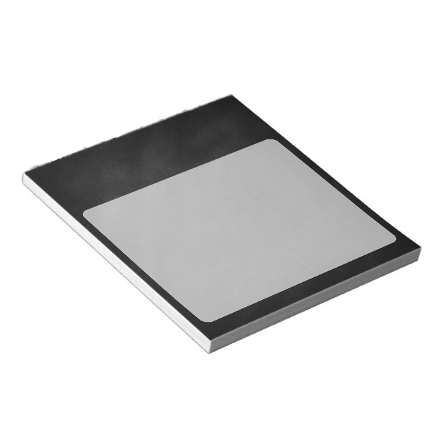 Retro Schwarze Khalkboard Textur Notizblock (angewinkelt)