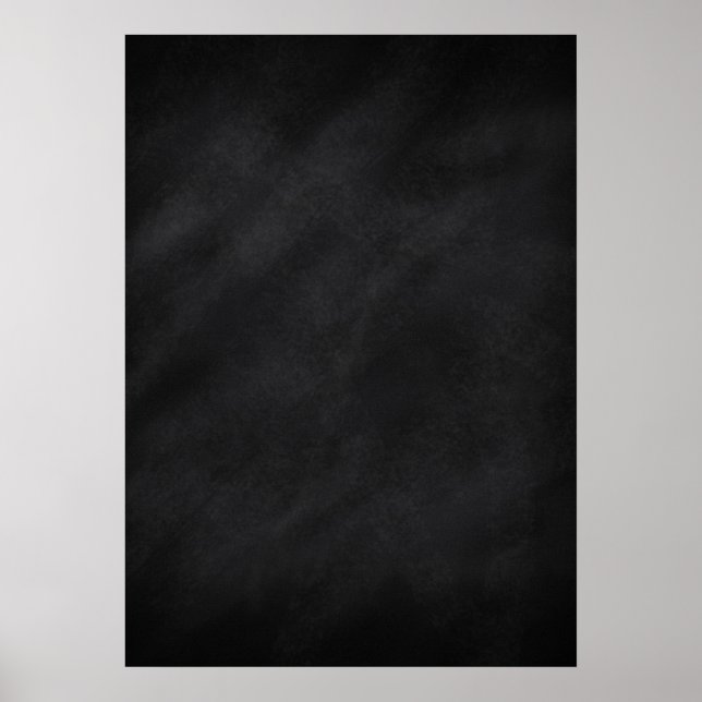 Retro Schwarze Khalkboard Textur Poster (Vorne)