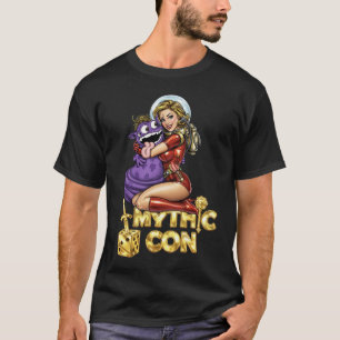 Retro-Sci-Fi-Mädchen-T-Shirt T-Shirt