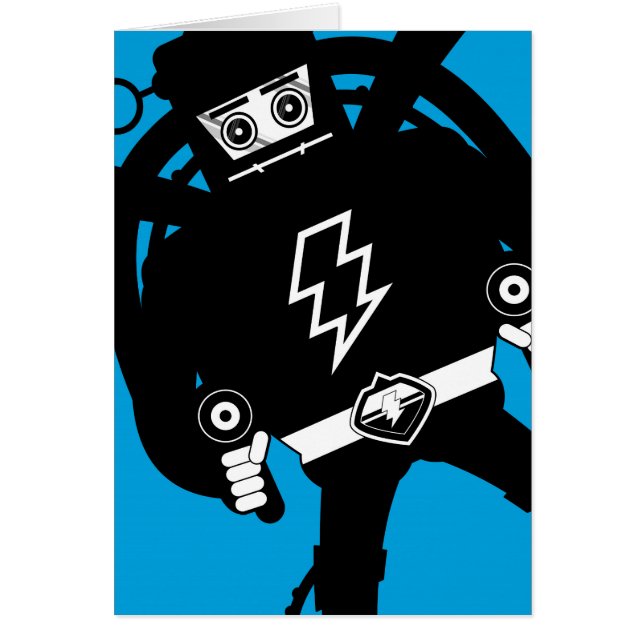 Retro Science Fiction-Riese-Roboter (Vorne)
