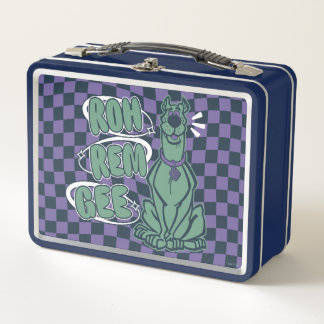 Retro Scooby "OMG" Metall Brotdose