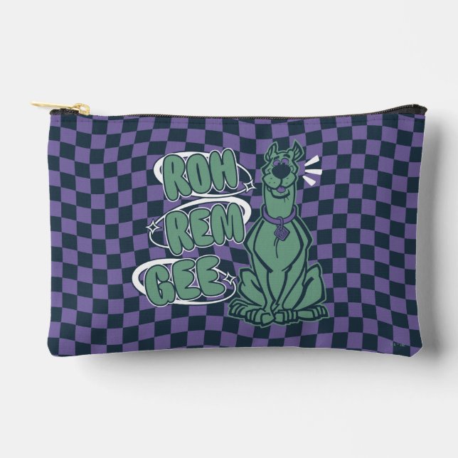 Retro Scooby "OMG" Zubehörtasche (Vorderseite)