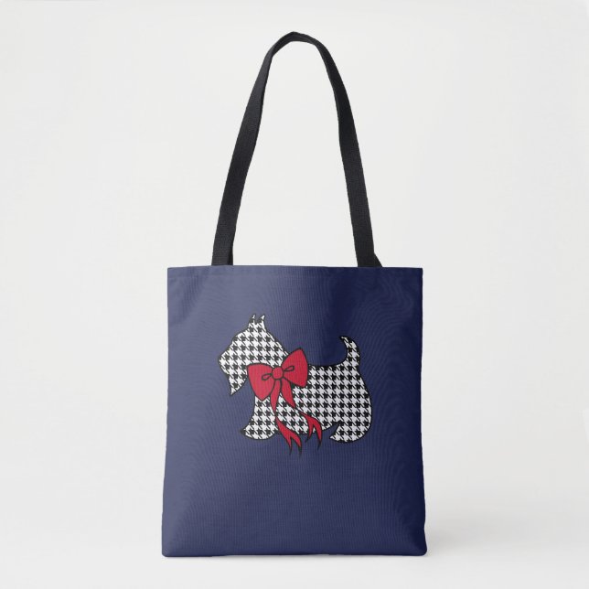 Retro Scottish Terrier Bag (Vorderseite)