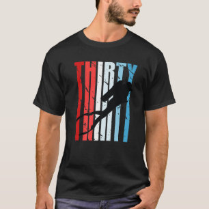 Retro Scuba Diving 30th Birthday Deep Sea Diver Wo T-Shirt