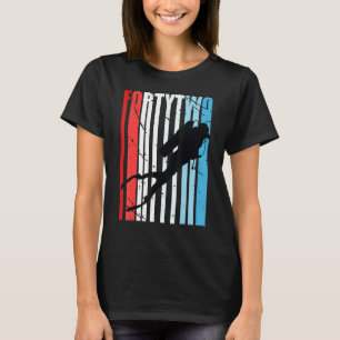Retro Scuba Diving 42. Geburtstag Deep Sea Diver W T-Shirt