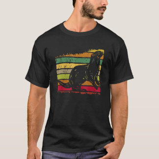 Retro Sea Otter Animal Zookeeper T-Shirt