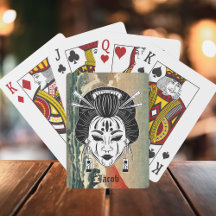 Retro-Seawave-Monogramm im japanischen Stil