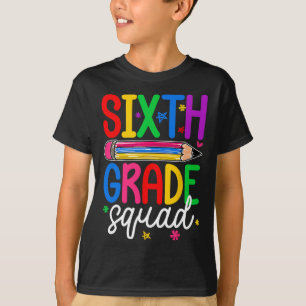 Retro-Sechstklässler-Crew erster Schultag Jungen G T-Shirt
