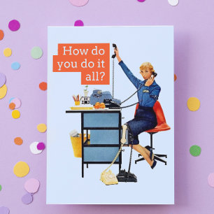 Retro Secretary Beruflich