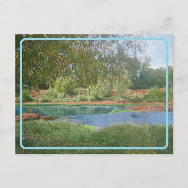 Retro-See Postkarte (Vorderseite)