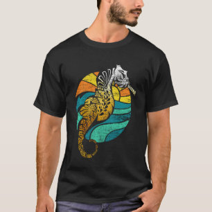 Retro-Seepferd T-Shirt
