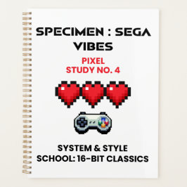 Retro Sega Vibes Pixel Studie Nr. 4  Planer
