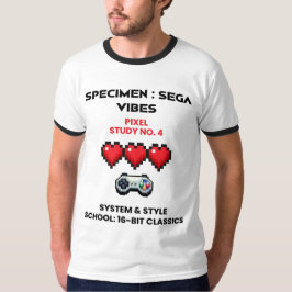 Retro Sega Vibes Pixel Studie Nr. 4 T-Shirt