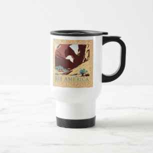 Retro-Sehen-Amerika-Western-Cowboys-Wüste-Bogen-WP Reisebecher