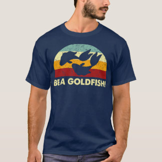Retro sei ein Goldfish-Remix T-Shirt