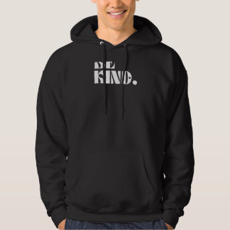 Retro Sei nett inspirierend gegen Mobbing Hoodie