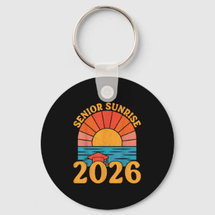 Retro Senior Sunrise 2026 Senioren von Cl Beach Gr Schlüsselanhänger