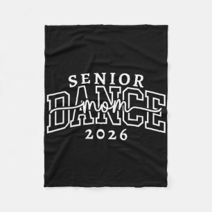 Retro Senior Tanzmutter Cl Von 2026 Tänzer Abschlu Fleecedecke
