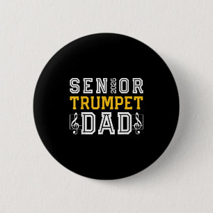 Retro Senior Trumpet Vater 2026 Marching Band CL Button
