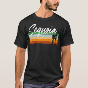 Retro Sequoia Nationalpark California T-Shirt