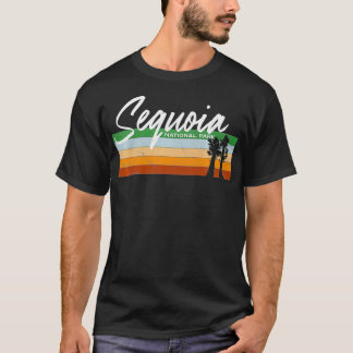 Retro Sequoia Nationalpark California T-Shirt