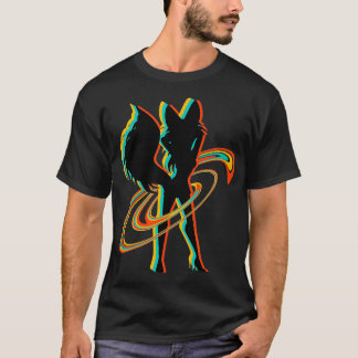 Retro Sexy Fox Anthropomorphe Fandom Cosplay Furs T-Shirt