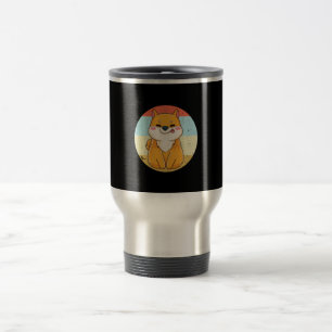 Retro Shiba Inu Shiba Inu Mama Vater Produkt Reisebecher