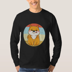 Retro Shiba Inu Shiba Inu Mama Vater Produkt T-Shirt