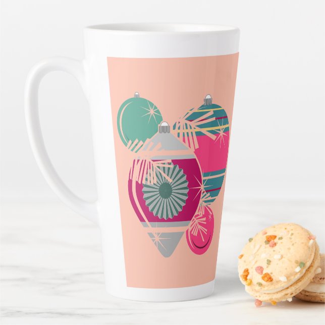 Retro Shiny Brite Ornaments Christmas Milchtasse (Beispiel)