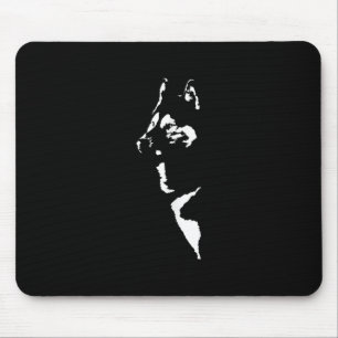 Retro Siberian Husky Hund Vintage Hundebesitzeri Mousepad