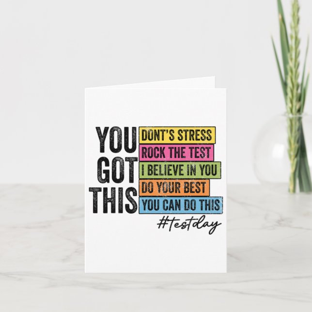 Retro Sie das Got Karte (Vorderseite)