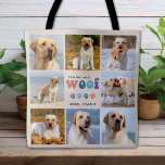 Retro Sie hatte mich WOOF Custom 8 Foto Collage Hu<br><div class="desc">Mit unserem "You Had Me at WOOF" Totbeutel, der perfekten Ergänzung zu den Accessoires von Hundeliebhabern. Diese Hundetasche ist modern und niedlich gestaltet und bietet Platz für bis zu 8 Aufnahmen Ihres geliebten Tieres. Es ist eine großartige Möglichkeit, Ihren wütenden Freund zu präsentieren und die besondere Bindung zu feiern, die...</div>