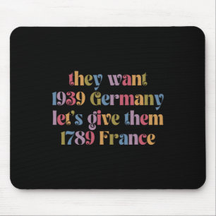Retro sie Wollte 19&#; Deutschland geben wir ihnen Mousepad