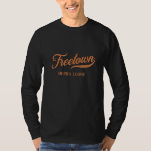 Retro Sierra Leone Stadt Vintage Freetown T-Shirt