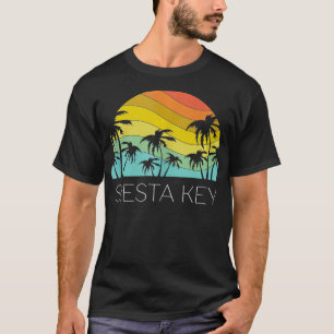 Retro Siesta Key Florida Beach Vacation Souvenir S T-Shirt