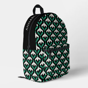 Retro Skandi Mid Century Modern Schneeglöckchen-Mu Bedruckter Rucksack