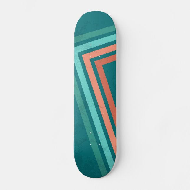 Retro-Skateboard Skateboard (Vorderseite)