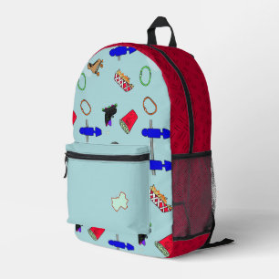 Retro Skaten Rink Rucksack