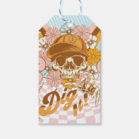 Retro Skeleton Botanical Florals Geburtstagsparty