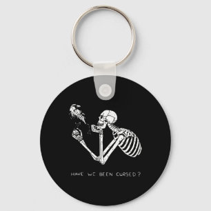 Retro Skeleton Halloween Kostümspass Beängstigende Schlüsselanhänger