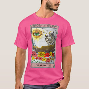 Retro Skeleton Reiten Cloud The Audacity Tarot Aut T-Shirt