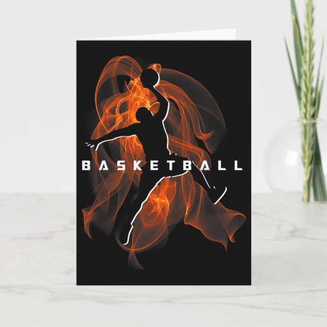 Retro Sketll Player Lover Sports Team Boys Girls K Karte (Vorderseite)