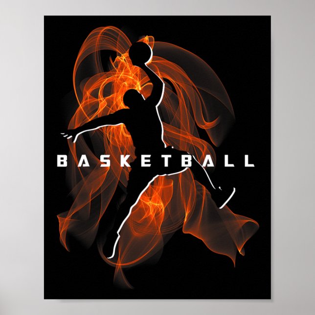Retro Sketll Player Lover Sports Team Boys Girls K Poster (Vorne)