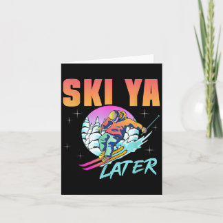 Retro Ski 90er 80er Skiausrüstung Skipass Ya Späte Karte