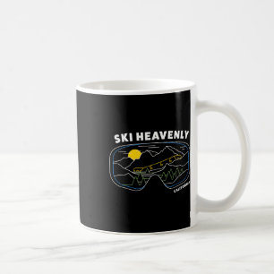 Retro-Ski Heavenly Ski Resort - Us Ski Resort Skif Kaffeetasse