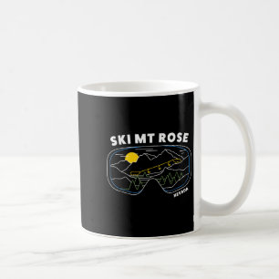 Retro Ski Mt Rose Nevada Ski Resort - US Ski Resor Kaffeetasse