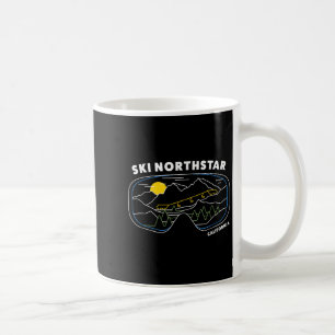 Retro Ski Northstar California Ski Resort, US Ski Kaffeetasse