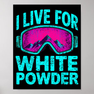 Retro-Ski-Schneebrett-Winter-Srts-Vintage-80er-90e Poster