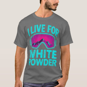 Retro-Ski-Schneebrett-Wintersport-Vintage-80er-90e T-Shirt
